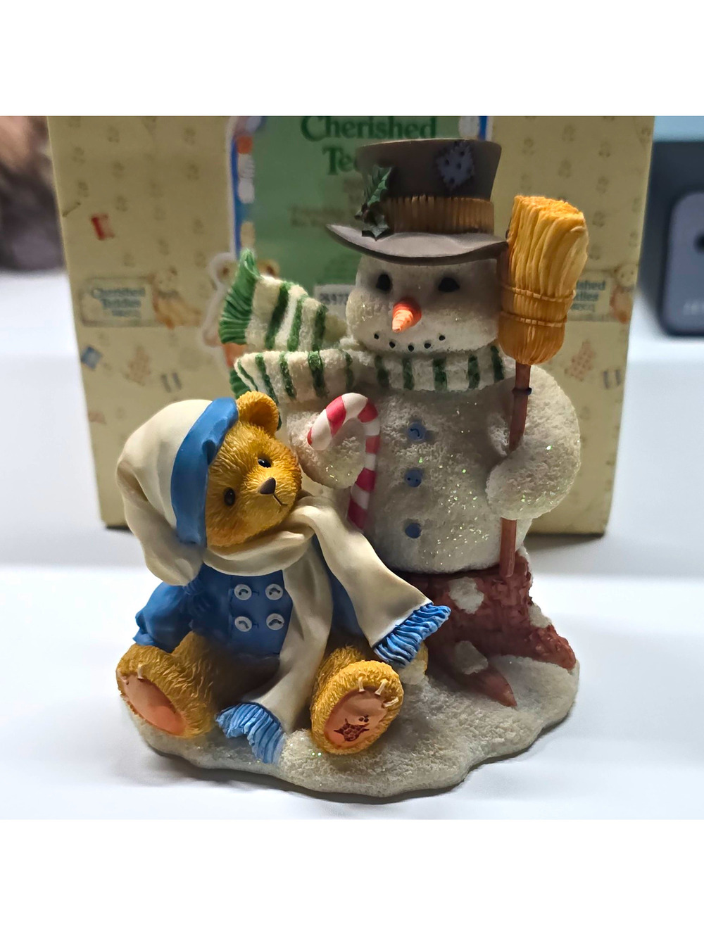 Cherished Teddies Mitch "Friendship Never Melts Away" #269735 1997 Boxed
